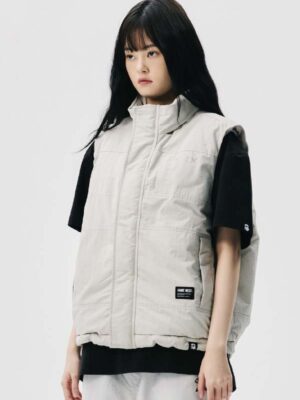 Primaloft 隱藏式連帽厚羽絨背心