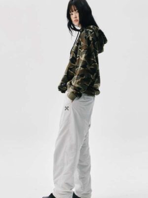 雙面穿尼龍刷毛長褲